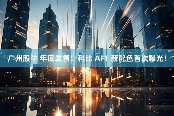广州股牛 年底发售！科比 AF1 新配色首次曝光！